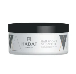 Очищающий скраб для волос и кожи головы Hadat, HAIR & SCALP MUD SCRUB, 300 ml