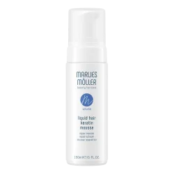 Мус відновлюючий структуру волосся Рідкий кератин Marlies Moller Liquid Hair Keratin Mousse, 150 мл