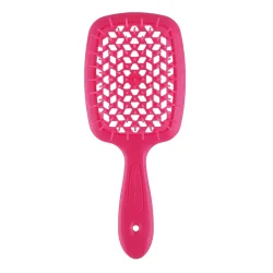 Щетка розовая неон Janeke Small Superbrush Standart