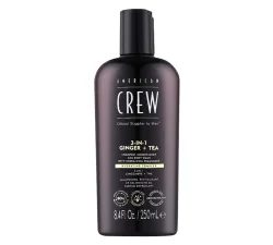 Засіб 3-в-1 для волося та тіла American Crew Ginger + Tea Shampoo Conditioner And Body Wash 250 мл