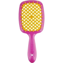 Щетка розовая с желтым Janeke Superbrush Standart