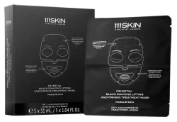 Підтягуюча та укріплююча маска для обличчя 111 SKIN Celestial Black Diamond Lifting and Firming Treatment Mask, 5 шт