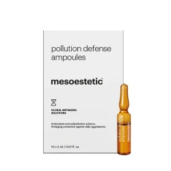 Антиоксидантные ампулы – защита от агрессивных факторов Mesoestetic Pollution defense ampoules, 10 ед.