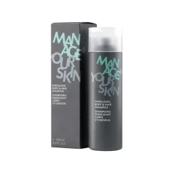 Гель для душа и шампунь 2 в 1 для мужчин Dr.Spiller Energizing Body & Hair Shampoo, 200 мл