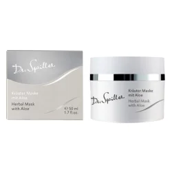 Трав'яна маска з алое для проблемної шкіри Dr.Spiller Herbal Mask With Aloe, 50 мл