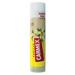 Бальзам для губ зі смаком ванілі Carmex Moisturizing Lip Balm Vanilla, 4 мл