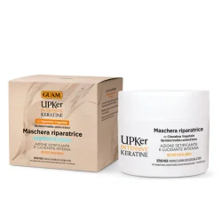Маска для волос GUAM UPKER INTENSIVE KERATINE восстановительная с растительным кератином 200 мл