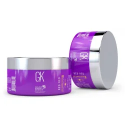 Маска з червоним відтінком для фарбованого волосся GKhair Global Keratin Red Red Bombshell Masque, 200 мл