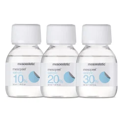 Поверхневий саліциловий пілінг + нейтралізатор Mesoestetic Salicylic peel AS 10%/20%/30%, 50+50 мл