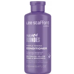 Тонуючий фіолетовий кондиціонер для освітленого волосся Lee Stafford Bleach Blondes Purple Toning Conditioner, 250 мл