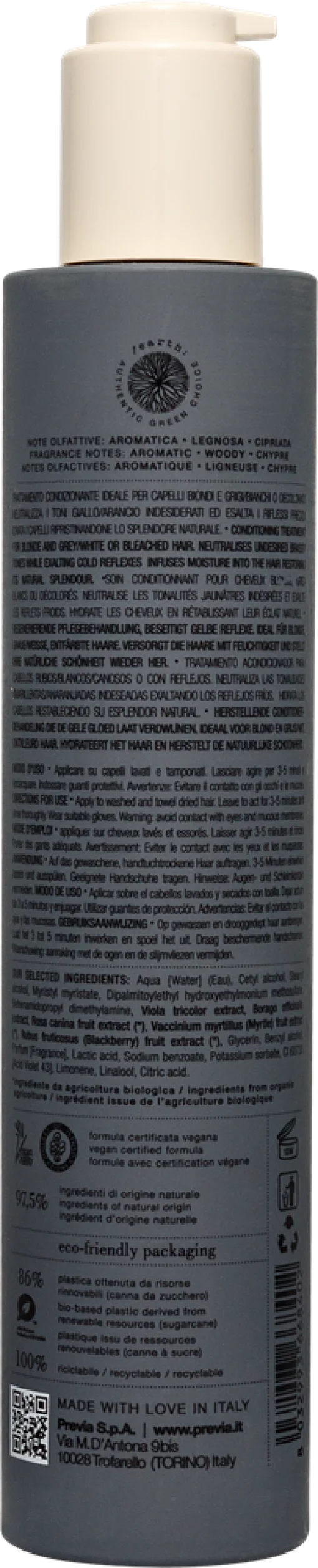 Previa Silver Кондиционер "Серебряный блеск" 250мл