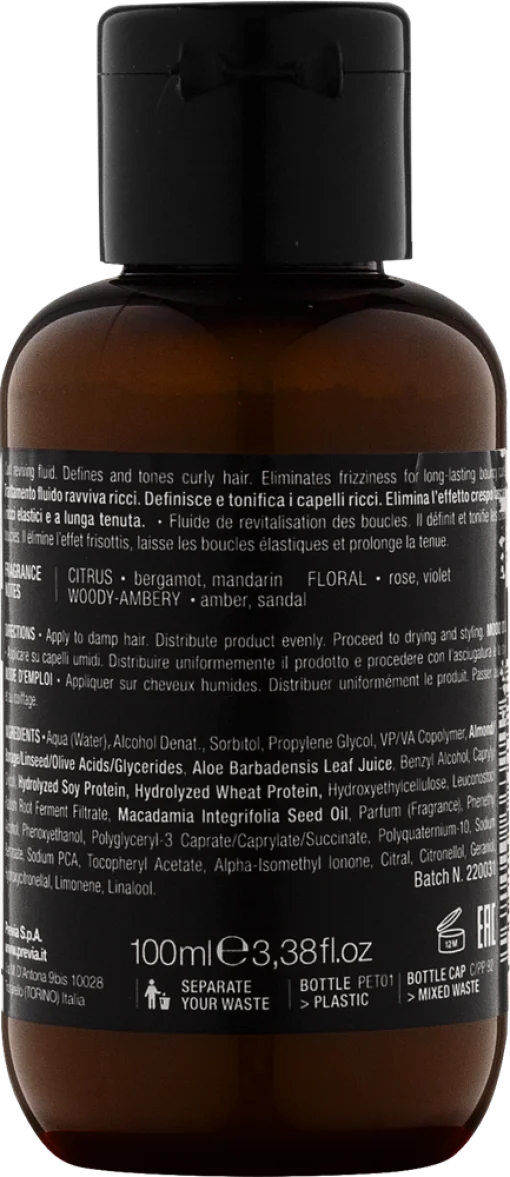 Previa Curl Дефайнер от запутывания с антистатиком 200мл