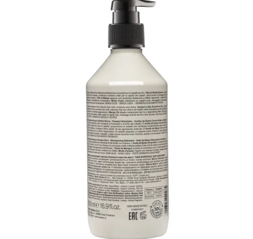 Шампунь зволожувальний з олією обліпихи та олією манго CONTEMPORA