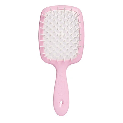Щетка розовая с белым Janeke Small Superbrush Standart