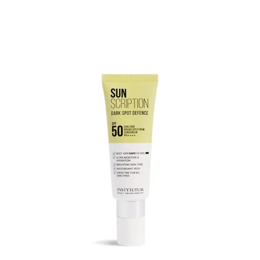 Сонцезахисний крем, що бореться з пігментацією INSTYTUTUM Sunscription Dark Spot Defence SPF50