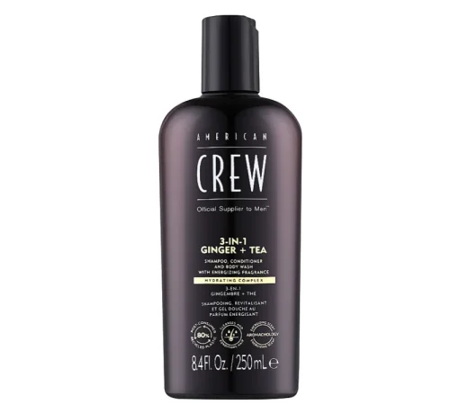 Средство 3-в-1 для волос и тела American Crew Ginger + Tea Shampoo Conditioner And Body Wash 250 мл
