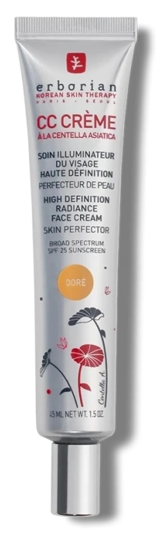 CC-крем Erborian Eau Ginseng CC Cream Dore, 15 мл