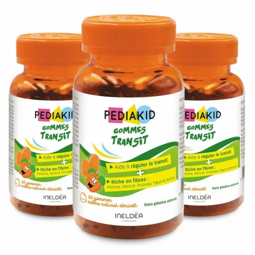 Жевательные пастилки с клетчаткой / GOMMES TRANSIT - для поддержки пищеварения, 60 шт (PK41)