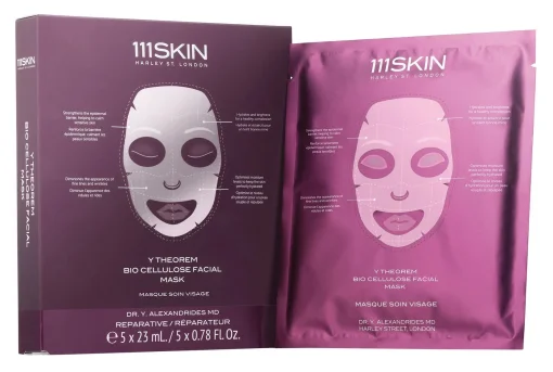 Маски для лица из биоцеллюлозы 111SKIN Y Theorem Bio cellulose Facial Mask Box, 5 шт