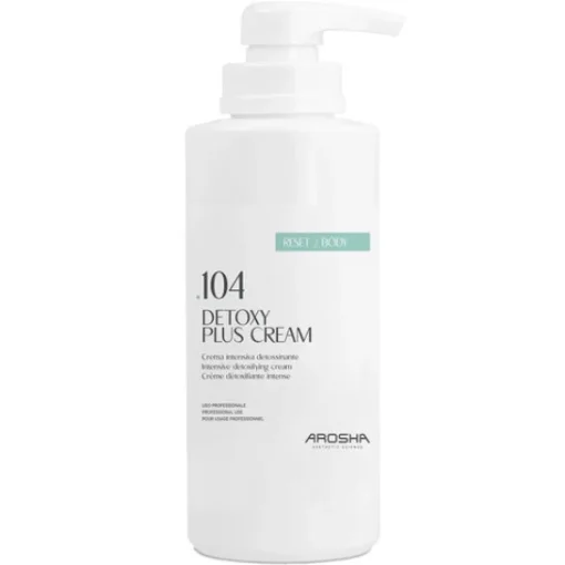 Масажний крем детокс для завершення процедури - Arosha 104 Detoxy Plus Cream, 500 мл