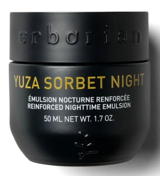 Увлажняющий ночной крем для лица Erborian Yuza Night Sorbet, 50 мл