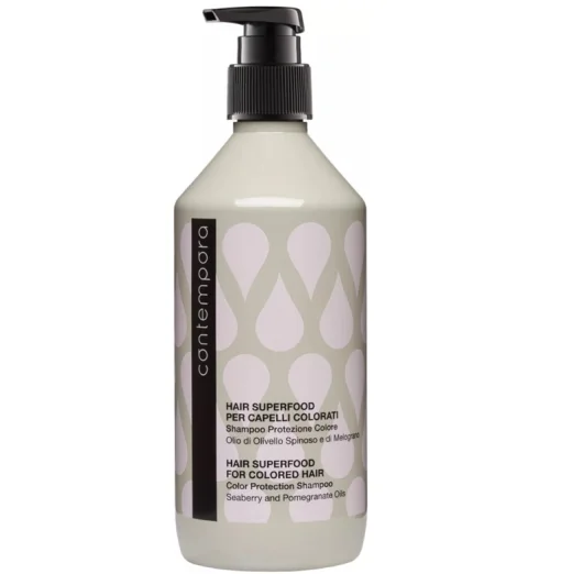 Шампунь для збереження кольору з маслом обліпихи і граната Contempora Color Protection Shampoo Seaberry and Pomegranate Oils