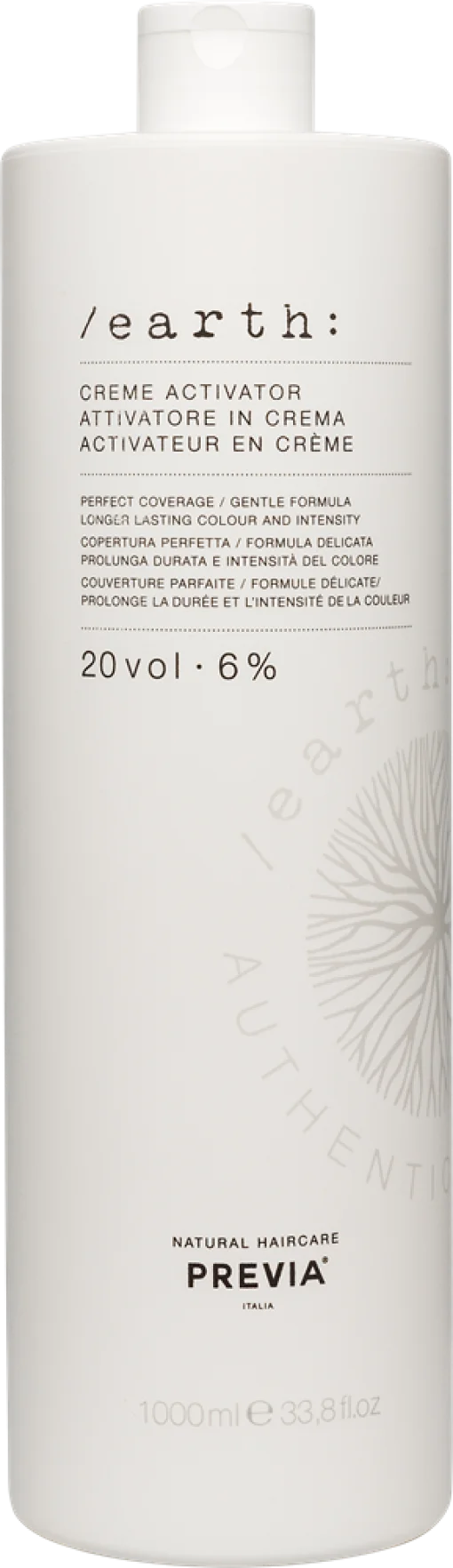 Previa EARTH Крем-активатор 20VOL 6% 1000 мл
