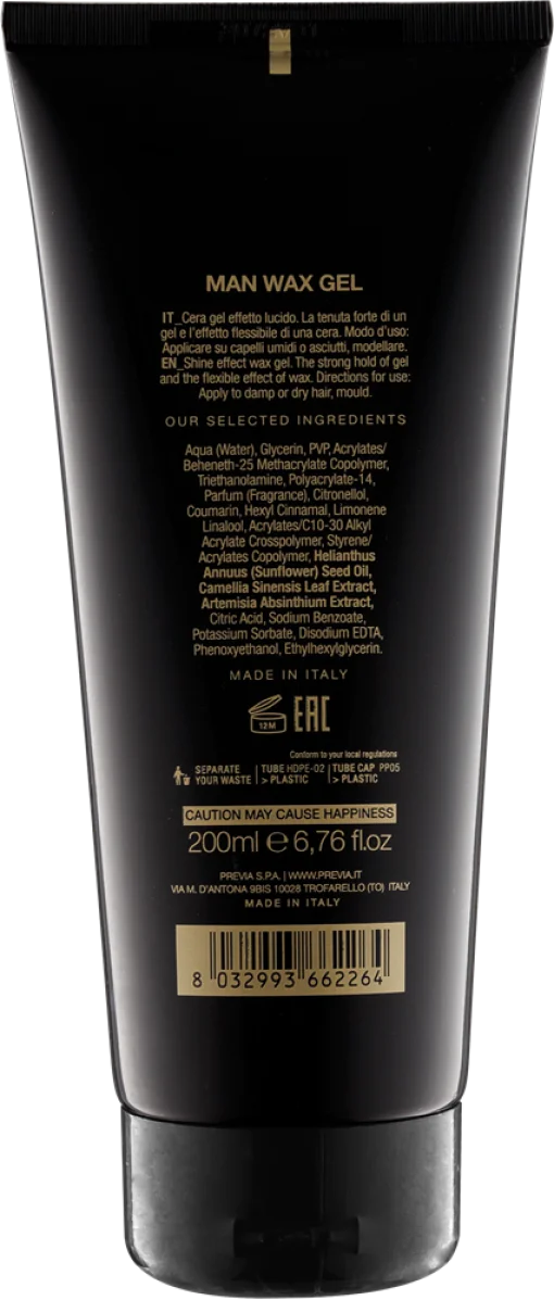 Previa MAN Гель-воск 200 мл