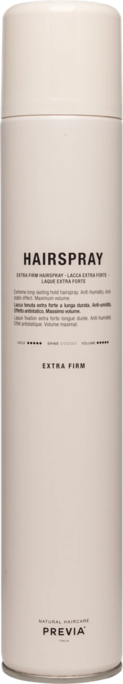 Previa STYLE&amp;FINISH Эко-спрей для волос сильной фиксации 400мл