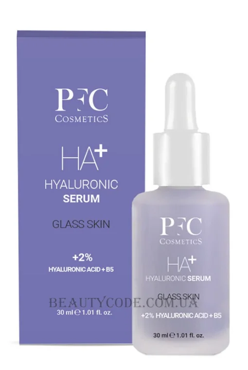 Сыворотка с гиалуроновой кислотой PFC Cosmetics HYALURONIC SERUM HA+ 30 мл