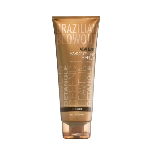 Разглаживающая сыворотка для волос для ежедневного использования на основе ягоды асаи Brazilian Blowout, 240 мл