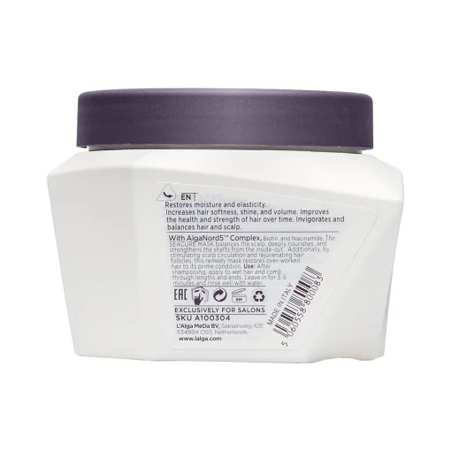 Маска відновлювальна інтенсивної дії L&rsquo;Alga SEAMORE для сухого і пошкодженого волосся