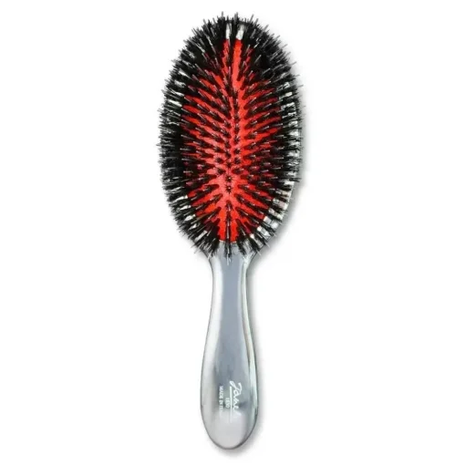 Серебряная щетка средняя Janeke Silver Hairbrush