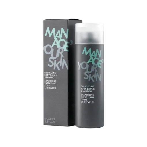 Гель для душа и шампунь 2 в 1 для мужчин Dr.Spiller Energizing Body &amp; Hair Shampoo, 200 мл