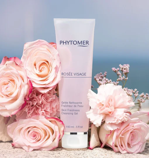 Гель очищающий для лица Розовая вода Phytomer Rosee Visage Skin Freshness Cleansing Gel, 150 мл