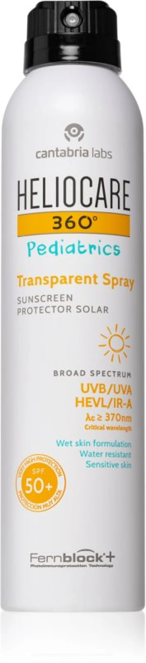 Солнцезащитный спрей &laquo;Невидимка&raquo; Cantabria Labs Heliocare 360&ordm; Pediatric Transparent Spray SPF50