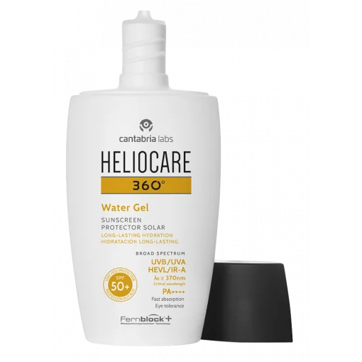 Солнцезащитный увлажняющий гель из SPF 50+ Heliocare 360 ​​Water Gel Cantabria Labs
