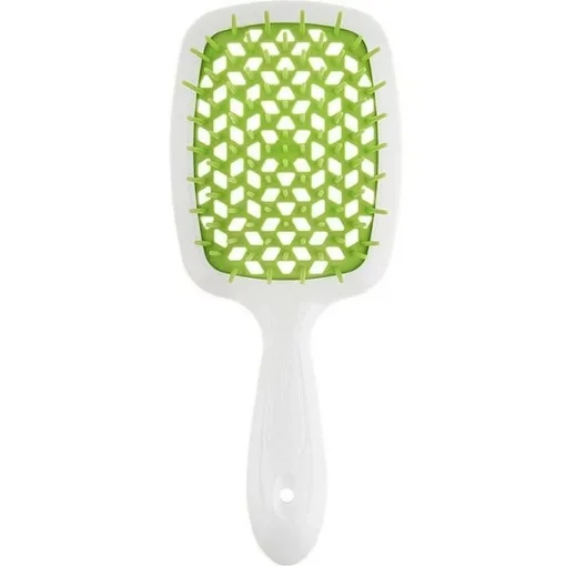 Щетка белая с зеленым Janeke Superbrush Standart