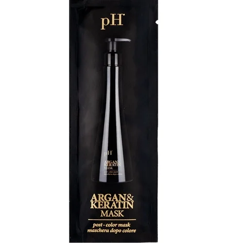 pH Argan&amp;Keratin Маска для волосся 10мл
