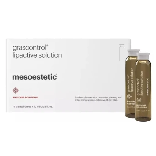 Пищевая добавка Грасконтроль раствор с L-карнитином Mesoestetic Grascontrol Lipactive Solution, 14 х 10 мл