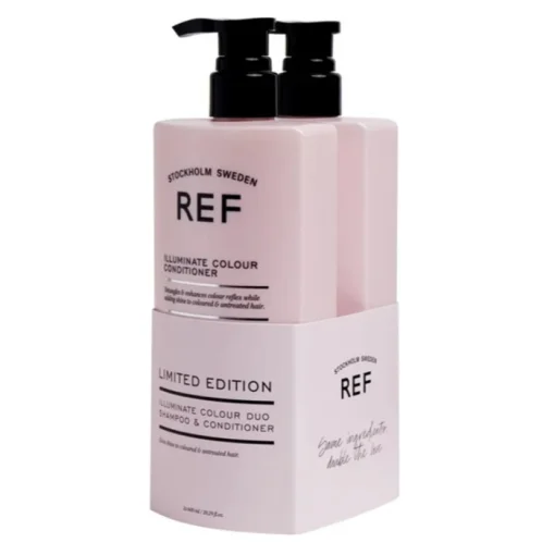 REF Duo Набор для окрашенных волос, шампунь и кондиционер 600+600 мл