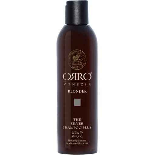 Срібний шампунь плюс для світлого волосся ORRO BLONDER Silver Shampoo Plus, 250 мл