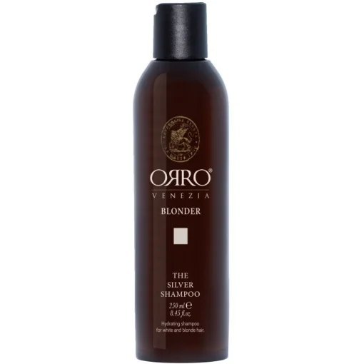 Срібний шампунь для світлого волосся ORRO BLONDER Silver Shampoo, 250 мл