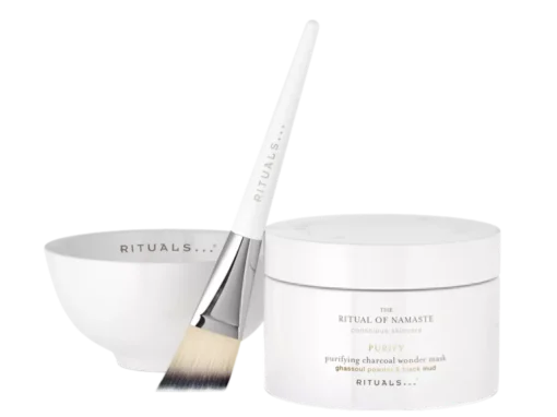 Очищающая карбоновая маска угольная для лица The Ritual Of Namaste, 70 гр