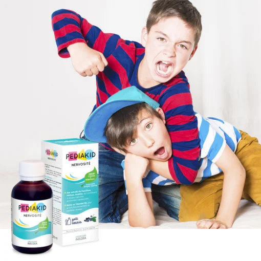 Сироп Pediakid Нервозит/NERVOSIT&Eacute; - Нежное успокаивающее средство для детей от 6 мес с повышенной возбудимостью, 125 мл (PK02)