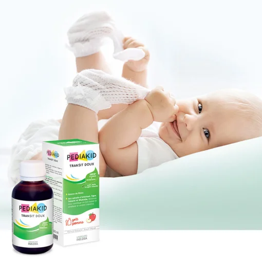 Сироп Проти закрепів / TRANSIT DOUX - Долає закрепи, покращує роботу кишечника, від 6 міс, 125 мл