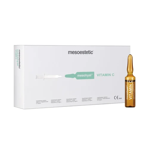 Биоревитализатор Мезогиал VITAMIN C 20% + гиалуроновая кислота 2,5 мг/мл (ампула) Mesoestetic Mesohyal VITAMIN С, 5 мл